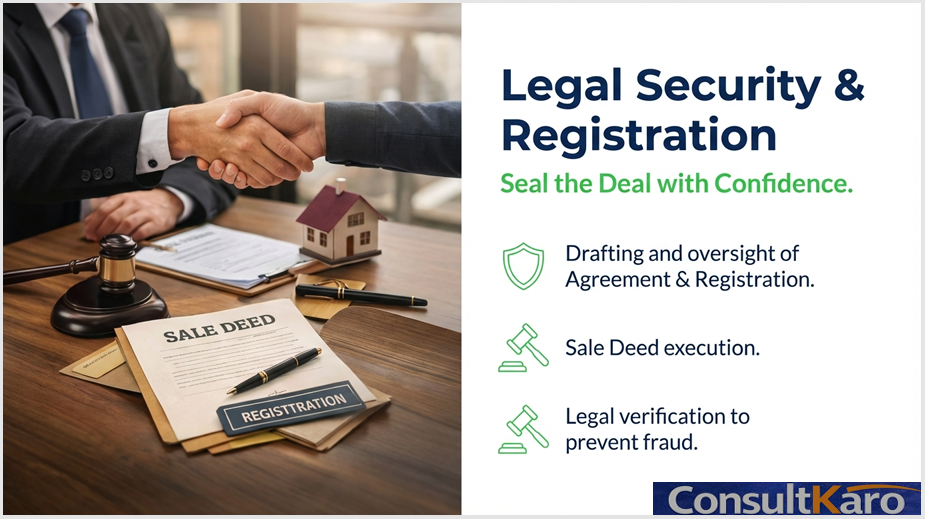 Property agreement documentation and registration preparation